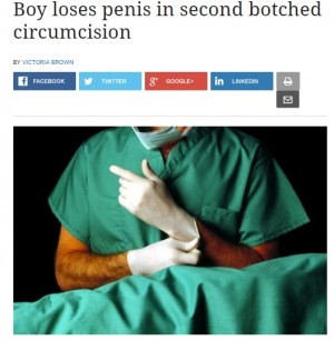 【海外発！Breaking News】無認可医院で割礼に失敗　9歳少年がペニスを全切断（マレーシア）