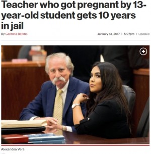 【海外発！Breaking News】両親公認のもと13歳教え子と交際、妊娠した24歳女教師に懲役10年の実刑判決（米）