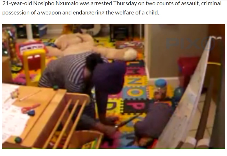疲れ果てたベビーシッター、2歳男児にヘアアイロンでお仕置き（出典：http://kfor.com）