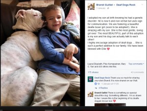 【海外発！Breaking News】言葉を話せない少年と聴覚障害のある犬の絆が美しい（米）