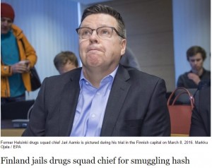 【海外発！Breaking News】麻薬取締官トップ、密輸に加担しては賄賂を受け取り刑務所へ（フィンランド）