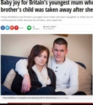 【海外発！Breaking News】実兄にレイプされ12歳で出産　スコットランド女性、苦難乗り越え第2子を妊娠中