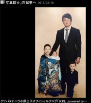 【エンタがビタミン♪】クワオハ小原正子、幸せいっぱいの家族写真を公開　長男の成長ぶりに涙も