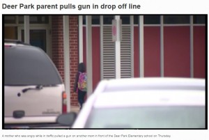 【海外発！Breaking News】小学校マイカー送迎の母親同士が大喧嘩、拳銃を握りしめる　世も末の銃社会アメリカ