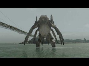 【エンタがビタミン♪】巨大怪獣“カイセンドン”が関門橋に迫る！　日本映像界トップチームが衝撃の作品