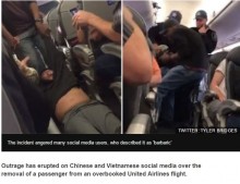 【海外発！Breaking News】ユナイテッド航空にネチズン怒り収まらず！　「中国国民は最後まで抗議すべき」