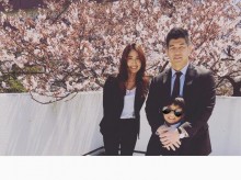 【エンタがビタミン♪】東原亜希・井上康生夫妻が長男の入学式へ　満開の桜をバックにした“親子ショット”が素敵！