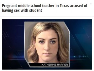 【海外発！Breaking News】27歳美人教師、15歳男子生徒の子を妊娠か　酒をすすめ猥褻画像も交換（米）