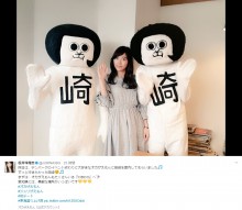 【エンタがビタミン♪】SKE48松井珠理奈、オカザえもんブラザーズ＆「ジュリザえもん」の3ショット