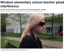 【海外発！Breaking News】小学校の43歳女教師、元教え子13歳に性的暴行で訴えられる（カナダ）