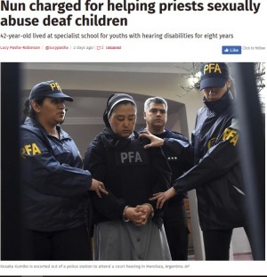 【海外発！Breaking News】聴覚障害のある子供らを聖職者の餌食にした日本人修道女「私は無実」（アルゼンチン）