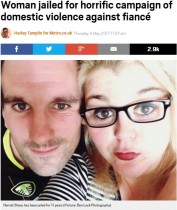 【海外発！Breaking News】婚約者を20回刺したDV女、11年の懲役刑（英）