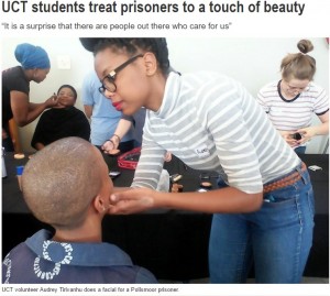 【海外発！Breaking News】法学部の女子大生と受刑者が“美の交流”（南ア）