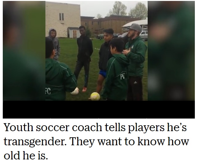 少年サッカーチームのコーチ「実は女の子として生まれた」と激白（出典：http://www.miamiherald.com）