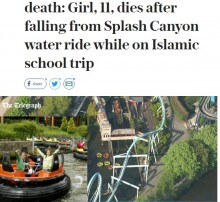 【海外発！Breaking News】11歳少女がスプラッシュ系アトラクションから転落死　英・人気遊園地で