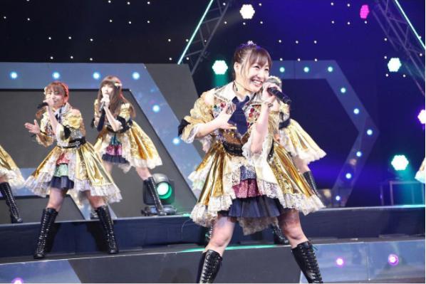 SKE48滋賀・奈良公演での須田亜香里（出典：https://www.instagram.com/akarisuda）