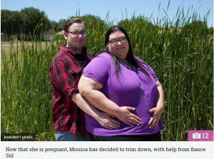 【海外発！Breaking News】世界一の肥満を目指していた女性が妊娠　お腹の赤ちゃんを守るため減量に励む（米）