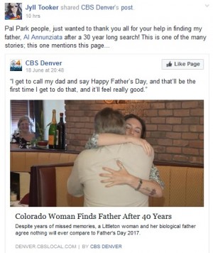 【海外発！Breaking News】Facebookで行方を探し…40年の時を経て娘と父が初対面（米）