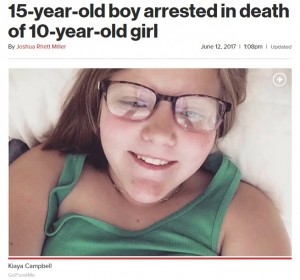 【海外発！Breaking News】15歳少年、熱心なYouTuberだった10歳の義妹を殺害（米）