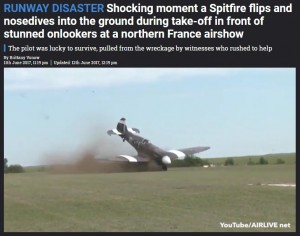 【海外発！Breaking News】仏軍航空ショーで戦闘機が転覆する事故　見学者の目の前で＜動画あり＞