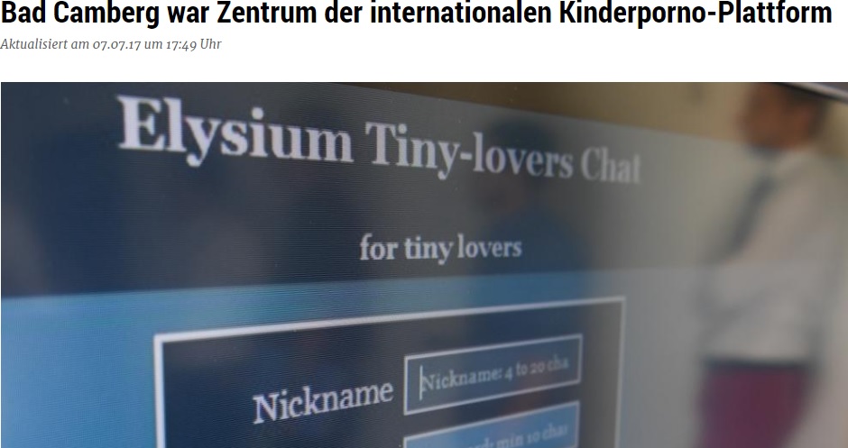児童ポルノサイト運営者ら14名が逮捕（画像は『hessenschau.de　2017年7月7日付「Bad Camberg war Zentrum der internationalen Kinderporno-Plattform」（picture-alliance/dpa）』のスクリーンショット）