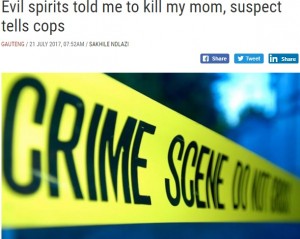 【海外発！Breaking News】真夜中の警察署にやってきた男　母親殺害を自供「悪霊が命じた」（南ア）