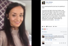【海外発！Breaking News】「ステージ4の肺がん」宣告受ける数時間前の写真をFacebookに投稿した英女性