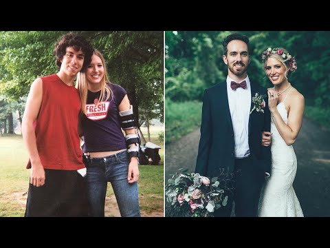 1本の電話が彼の命を救い、10年後にゴールイン（画像は『Inside Edition　2017年8月28日公開YouTube「Man Marries Woman Who He Says Stopped Him From Committing Suicide」』のサムネイル）