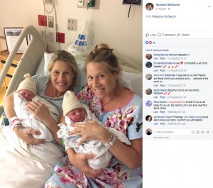 【海外発！Breaking News】離れた場所に住む双子の姉妹、同じ病院で20時間差で出産（米）＜動画あり＞