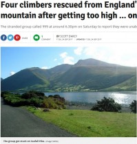 【海外発！Breaking News】山頂で大麻吸引の登山者　自力で下山できず救助隊が出動（英）