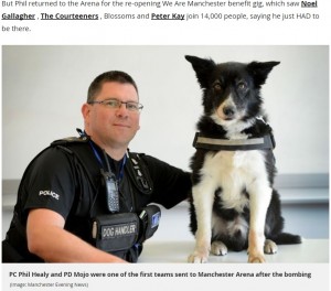 【海外発！Breaking News】テロ事件の捜査に関わった警察犬　悲惨な現場を目にして脱毛症に（英）