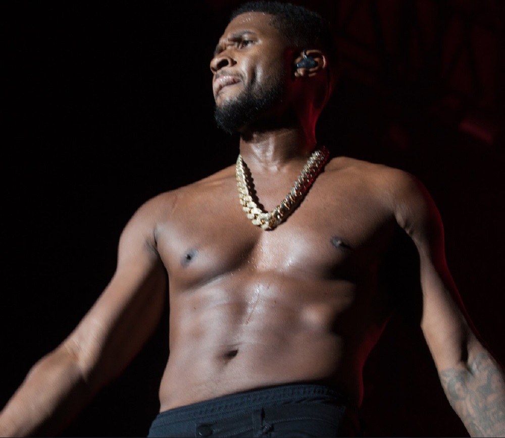 Usher「故意に感染させてはいない」（画像は『Usher　2017年9月2日付Instagram「Minnesota was on last night! Thanks for the love. ＃mnstatefair」』のスクリーンショット）