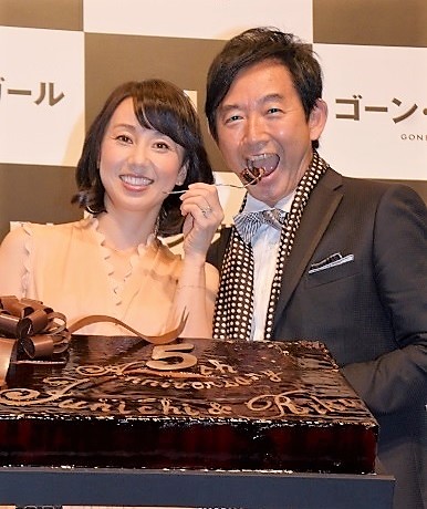 第3子妊娠を発表した石田純一・東尾理子夫妻
