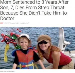 【海外発！Breaking News】病気の息子を医師に診せず死なせた母親に3年の実刑判決（カナダ）