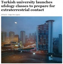 【海外発！Breaking News】「地球外生命体から人類を守れ」　UFO到来に備える新学問がトルコの大学に