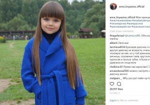 【海外発！Breaking News】世界一の美少女!?　6歳にしてInstagramフォロワー56万人超のロシア人少女