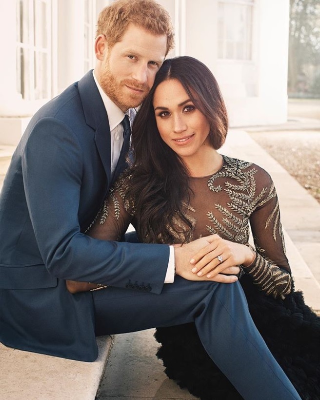 王子の発言に不満の声が！（画像は『Kensington Palace　2017年12月21日付Instagram「Prince Harry and Ms. Meghan Markle have chosen to release this official portrait photograph to mark their engagement.」（photographer ＠alexilubomirski）』のスクリーンショット）