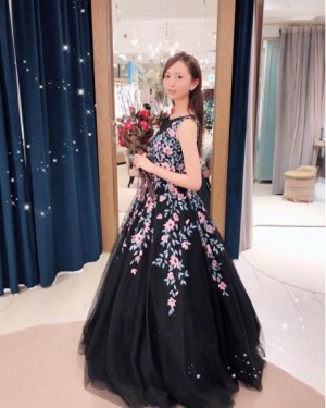 【エンタがビタミン♪】HKT48森保まどか“ゴージャス”なドレス姿　モデルの夢もすぐに叶いそう