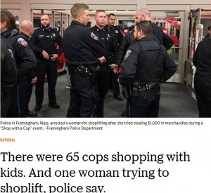 【海外発！Breaking News】65名以上の警察官がいながら…スーパーで30代女が12万円相当の万引き（米）