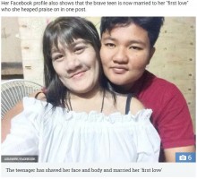 【海外発！Breaking News】世界で最も毛深い少女、17歳になり結婚して幸せに（タイ）
