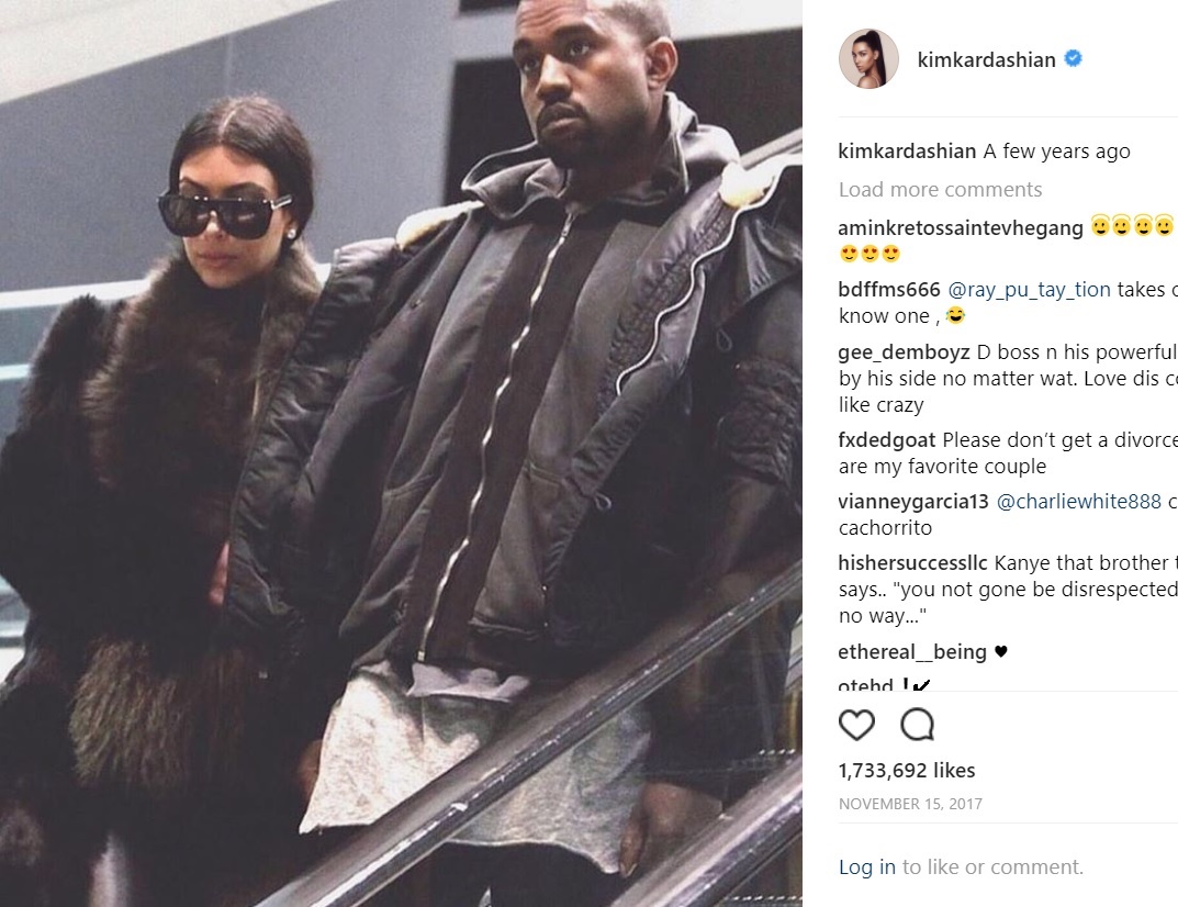 キム「盗む価値のあるモノはウチにはないわ」（画像は『Kim Kardashian West　2017年11月15日付Instagram「A few years ago」』のスクリーンショット）