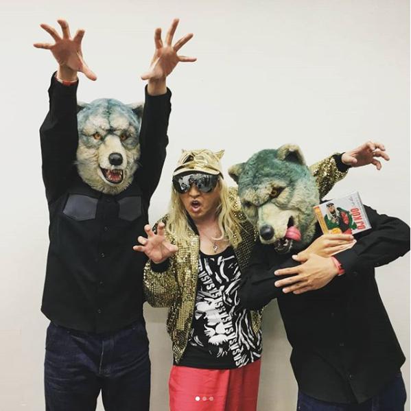 カミカゼ・ボーイ、DJ KOO、DJサンタモニカ（画像は『dj koo　2018年4月7日付Instagram「スーパーラグビー2018」』のスクリーンショット）