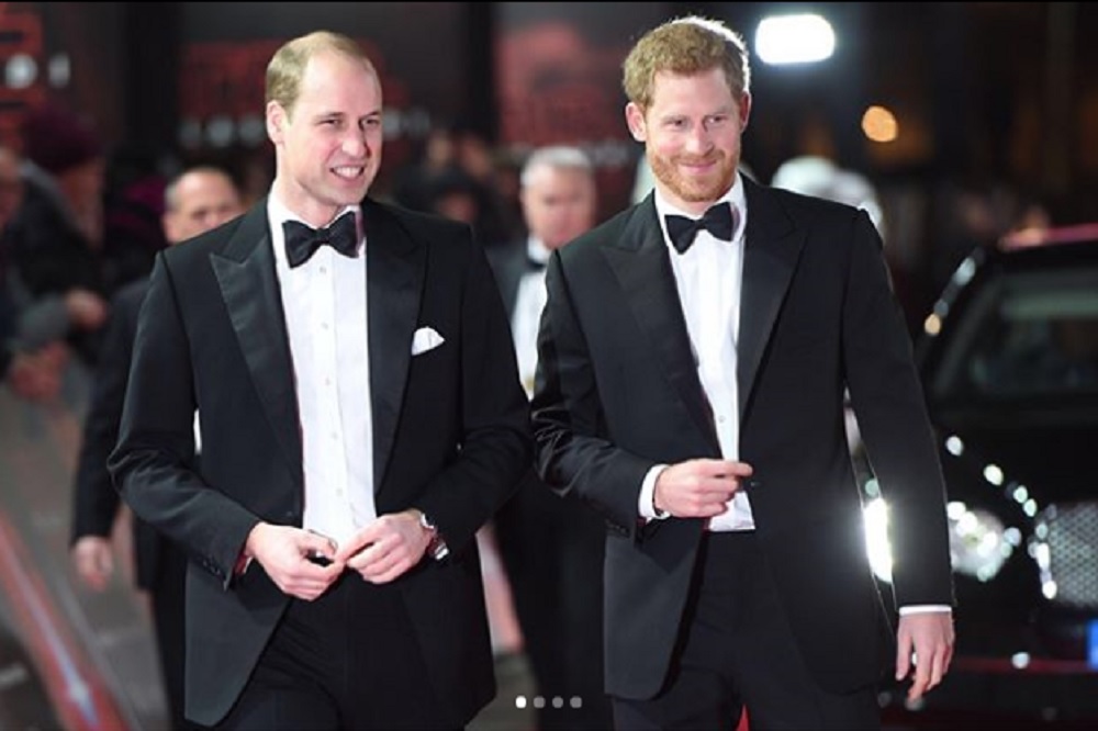 ウィリアム王子、リベンジの時が来た!?（画像は『Kensington Palace　2018年4月26日付Instagram「Prince Harry has asked his brother The Duke of Cambridge to be his Best Man at his wedding to Ms. Meghan Markle.」（PA）』のスクリーンショット）
