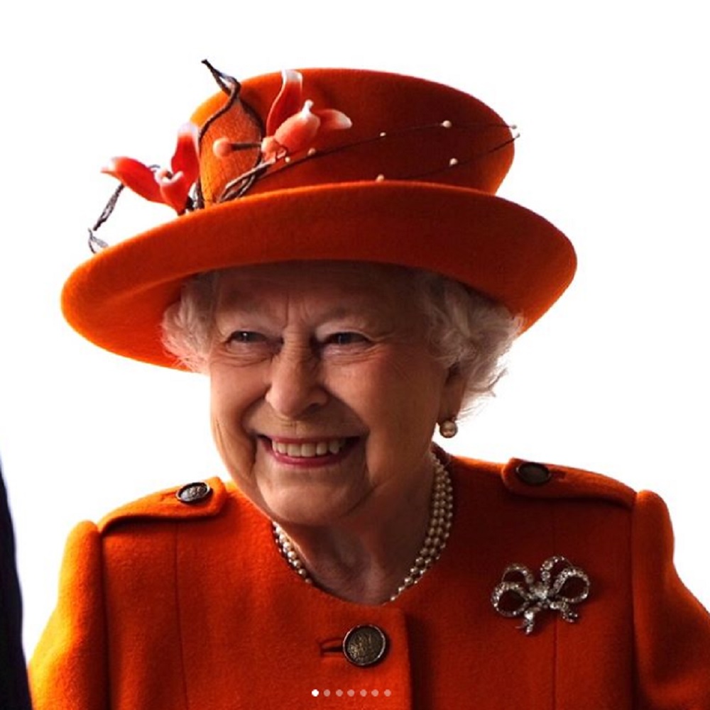 “ジョーク”好きなエリザベス女王（画像は『The Royal Family　2018年3月20日付Instagram「This morning, The Queen visited the ＠royalacademyarts to open the new Burlington Gardens building and mark the Academy’s 250th anniversary.」』のスクリーンショット）