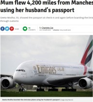 【海外発！Breaking News】夫のパスポートでインドへ向かった女性、英国セキュリティーをすり抜ける