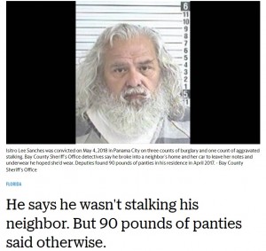 【海外発！Breaking News】地域で有名な「サンタおじさん」実は…計40kgの女性用下着を押収（米）