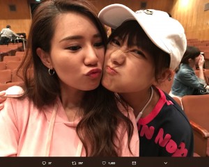 【エンタがビタミン♪】宮澤佐江、SNH48で共に頑張った鈴木まりやと久々に再会「ある意味私のHOME」