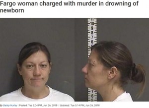 【海外発！Breaking News】浴室で出産した女、赤ちゃんを溺死させて逮捕（米）
