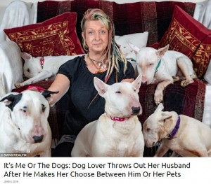 【海外発！Breaking News】“犬か自分か”夫から選択を迫られた妻「犬を捨てる選択肢はない」（英）