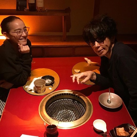 篠原ともえは「ウソばっかり」とも（画像は『篠原ともえ　2018年6月22日付Instagram「ユースケさんと食事」』のスクリーンショット）